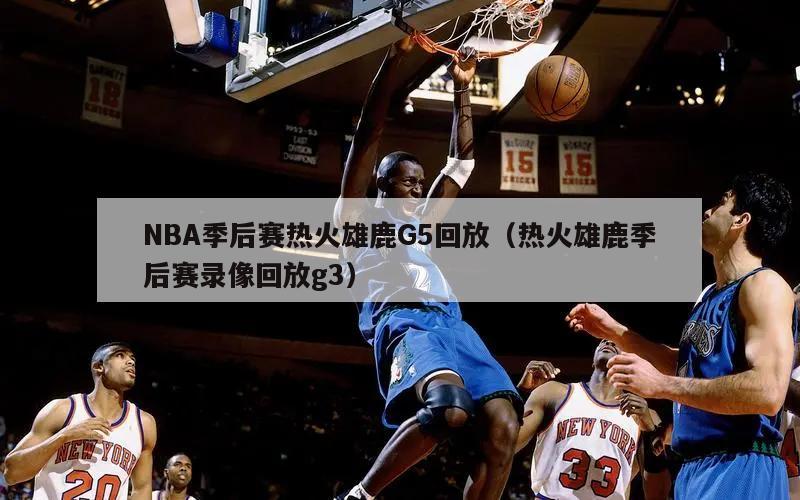 NBA季后赛热火雄鹿G5回放（热火雄鹿季后赛录像回放g3）