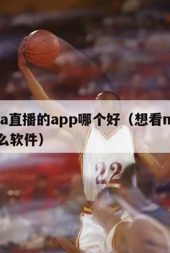 看nba直播的app哪个好（想看nba直播什么软件）