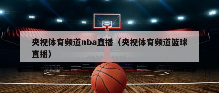 央视体育频道nba直播（央视体育频道篮球直播）